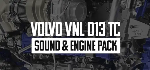 Volvo VNL D13TC Sound & Engine Pack G5 v1.0.2 1.54