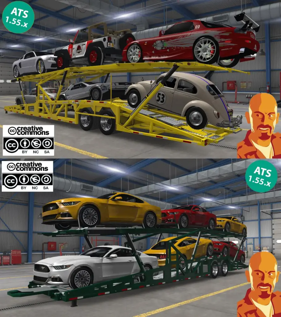 COTTRELL CAR HAULER TRAILER v2.03
