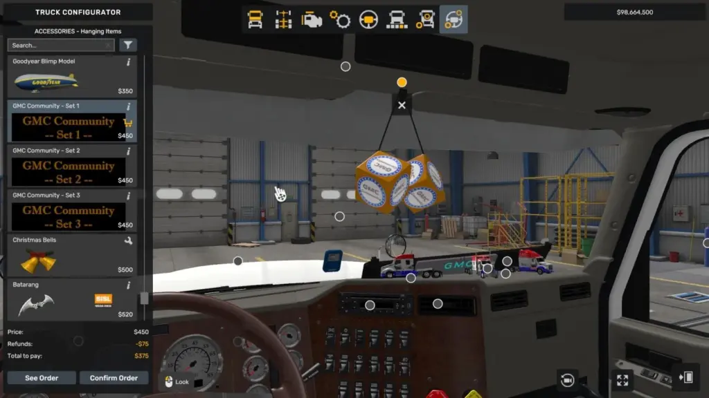 Cabin Hanging Dice v7.03