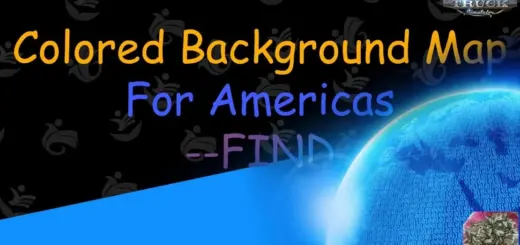 Colored Background Map ATS v1.0