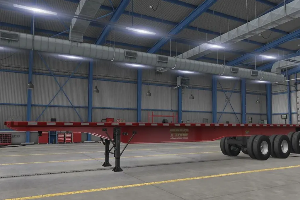 Custom SCS Flatbed Decal Mod v1.0