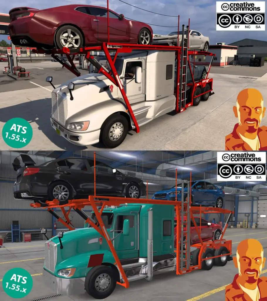 KENWORTH T660 CAR HAULER v2.03