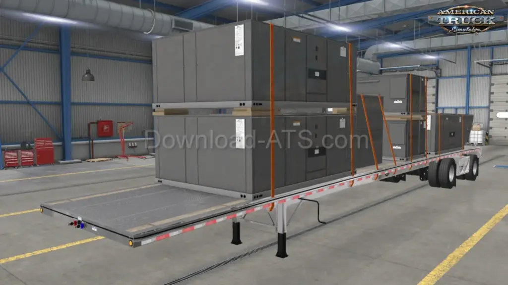 Mac Flatbed Spread Axle Trailer3
