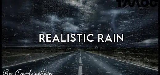 Realistic Rain ATS v5.0.2 1.554