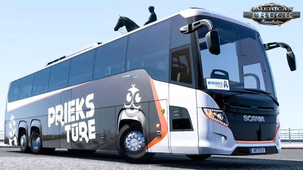 Scania Touring HD Bus + Interior v2.74