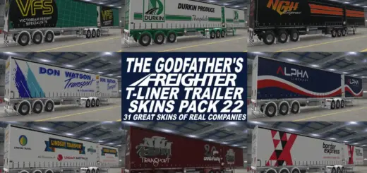 The Godfather's Freighter T-Liner Trailer Skins Pack 22
