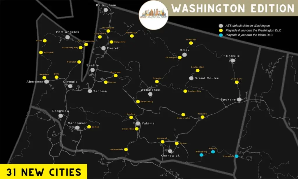More American Cities (Washington) v1.2 1.55