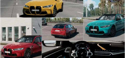 BMW M3 G80 Touring 2023 + Interior v3.0