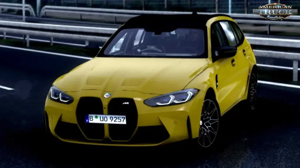 BMW M3 G80 Touring 2023 + Interior v3.04