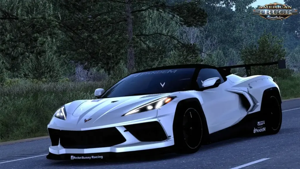 Chevrolet Corvette C8 + Interior v1.13