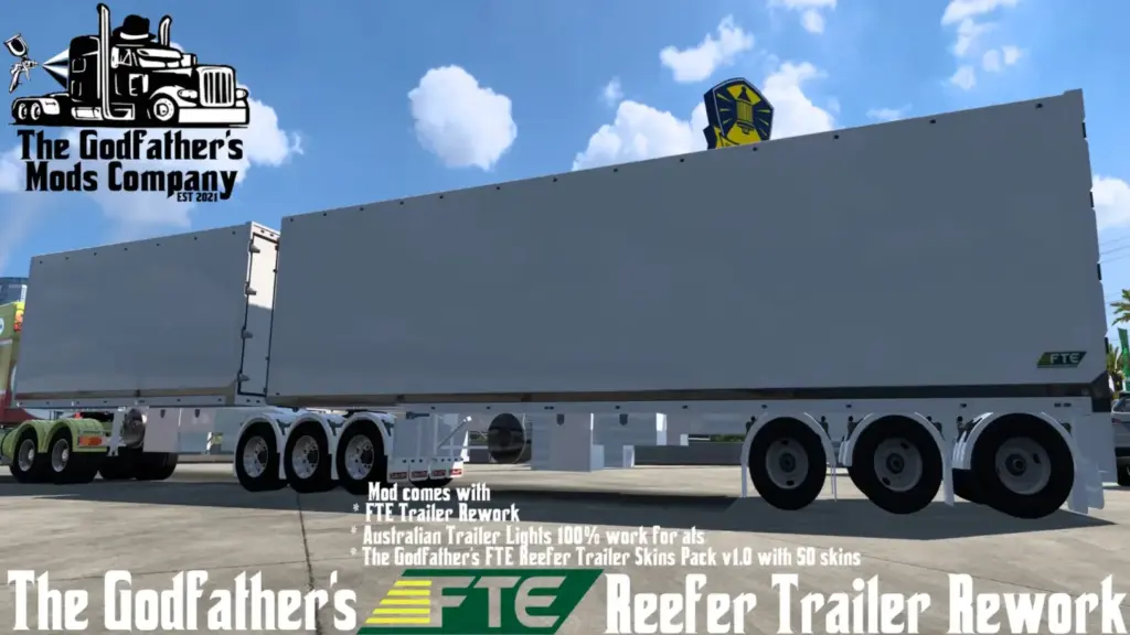 FTE Reefer Trailer Mega Pack v1.0