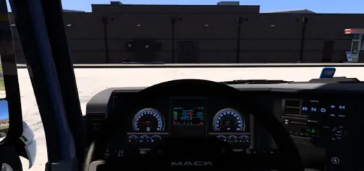 Mack Anthem blue interior v1.0