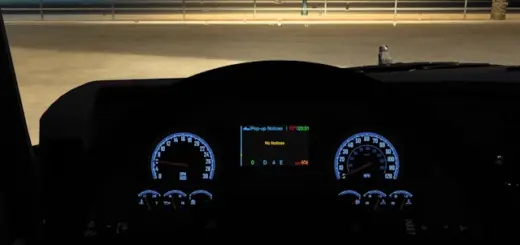 Mack Pinnacle blue interior v1.0