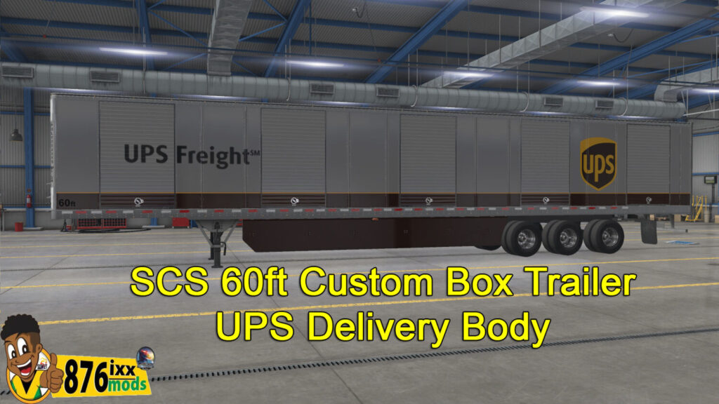 SCS 60ft Custom Box Trailer 1.552