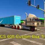 SCS 60ft Custom Box Trailer v1.0