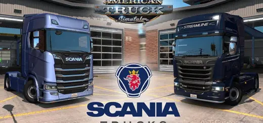Scania Trucks for ATS 1.55