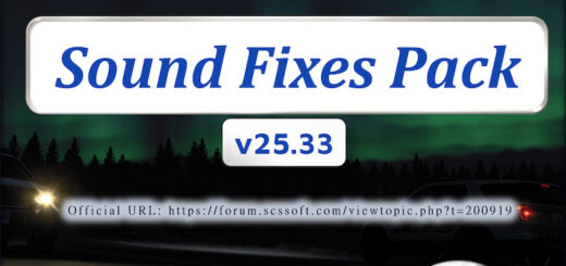 Sound Fixes Pack v25.33