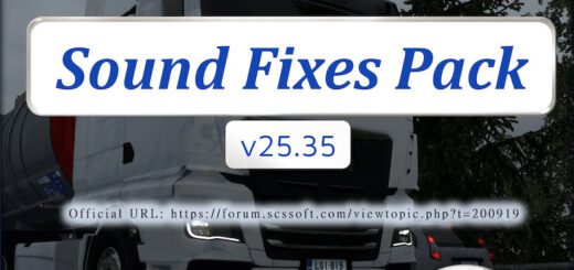 Sound Fixes Pack v25.35