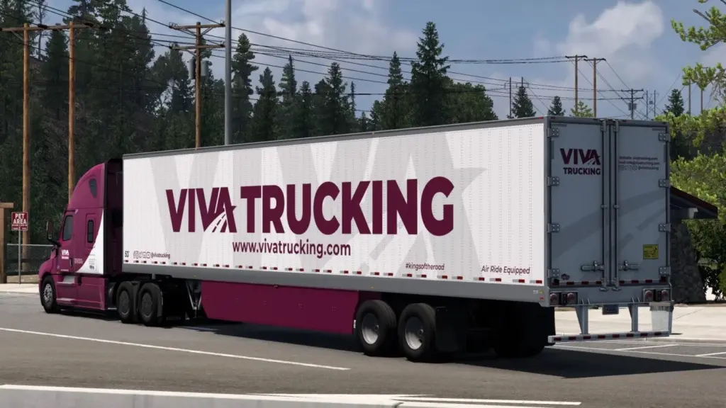 Viva Trucking ATS Company Trailer Paint Jobs v1.0 Viva Trucking ATS Company Trailer Paint Jobs v1.0