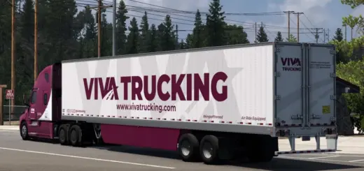 Viva Trucking ATS Company Trailer Paint Jobs v1.0