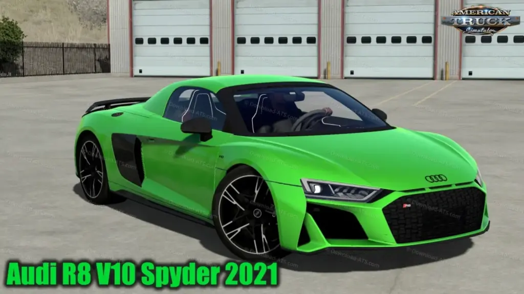 Audi R8 V10 Spyder 2021 + Interior v1.4