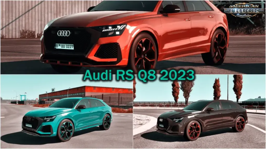 Audi RS Q8 2023 + Interior v1.14