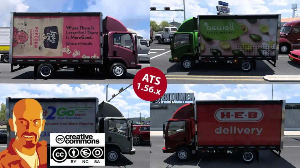 BOX TRUCK TRAFFIC PACK v1.0