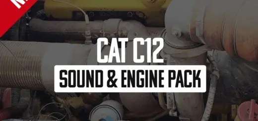 CAT C12 Sound & Engine Pack v1.0
