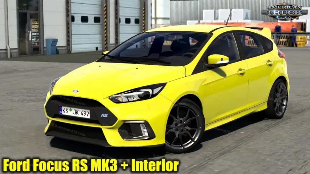 Ford Focus RS MK3 + Interior v3.1