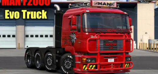 MAN F2000 Evo Truck + Interior v1.5