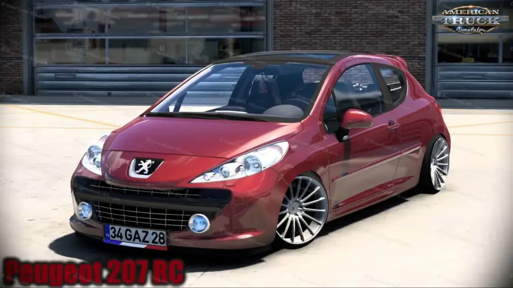 Peugeot 207 RC + Interior v1.56