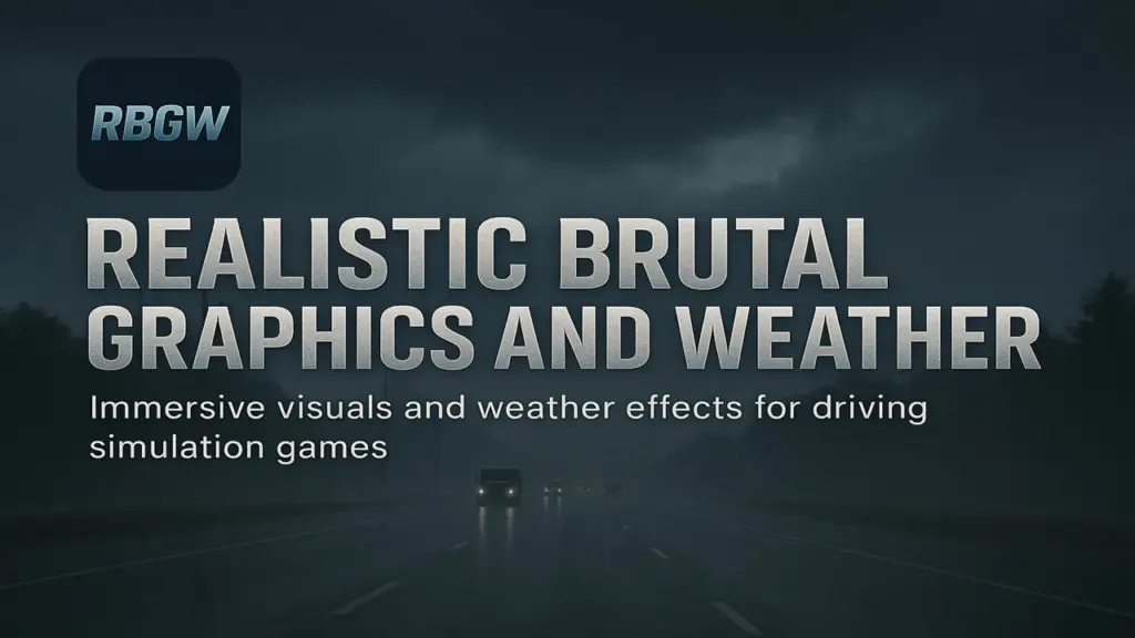 Realistic Brutal Graphics And Weather V9.0 1.56