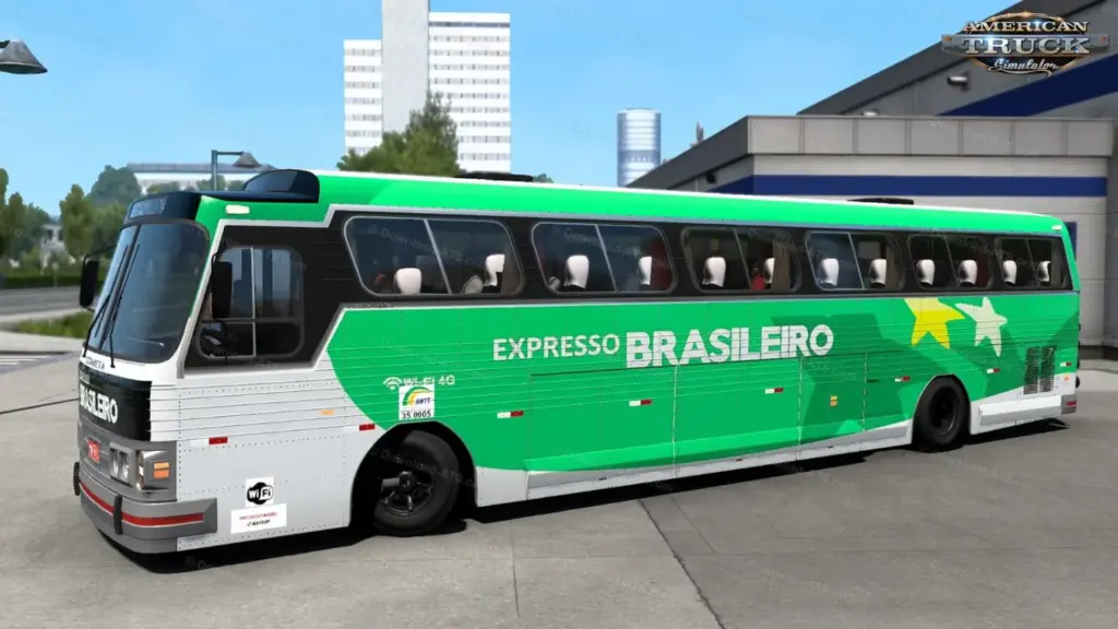 Scania CMA Comet Flecha Azul Bus v3.82