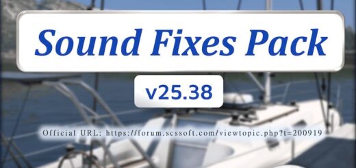 Sound Fixes Pack v25.38