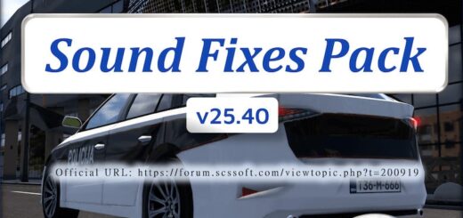 Sound Fixes Pack v25.40