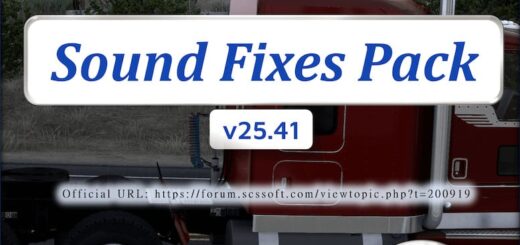 Sound Fixes Pack v25.41