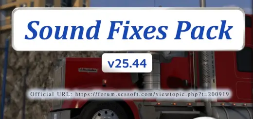 Sound Fixes Pack v25.44