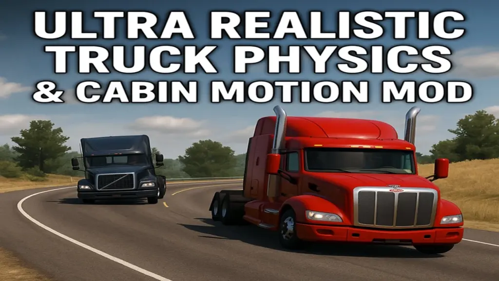 Ultra Realistic Truck Physics & Cabin Motion V1.6 1.56