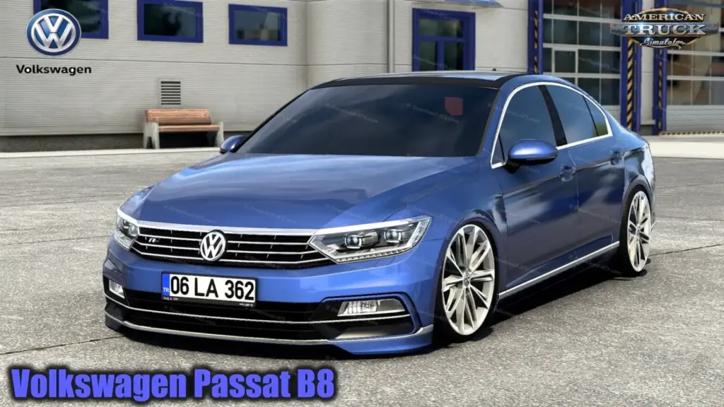 Volkswagen Passat B8 + Interior v2.1