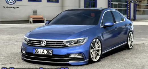 Volkswagen Passat B8 + Interior v2.1