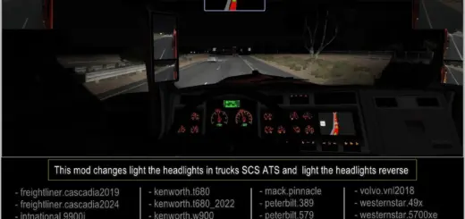 ATS Bright Headlights 1.56