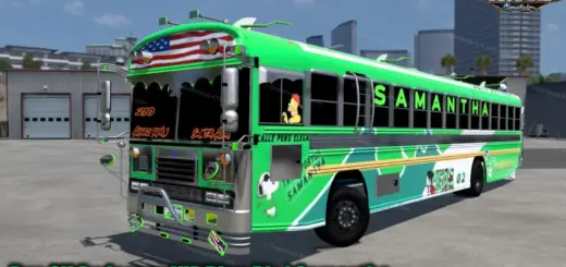Bus SV Anderson VIP Blue Bird Samantha v1.0