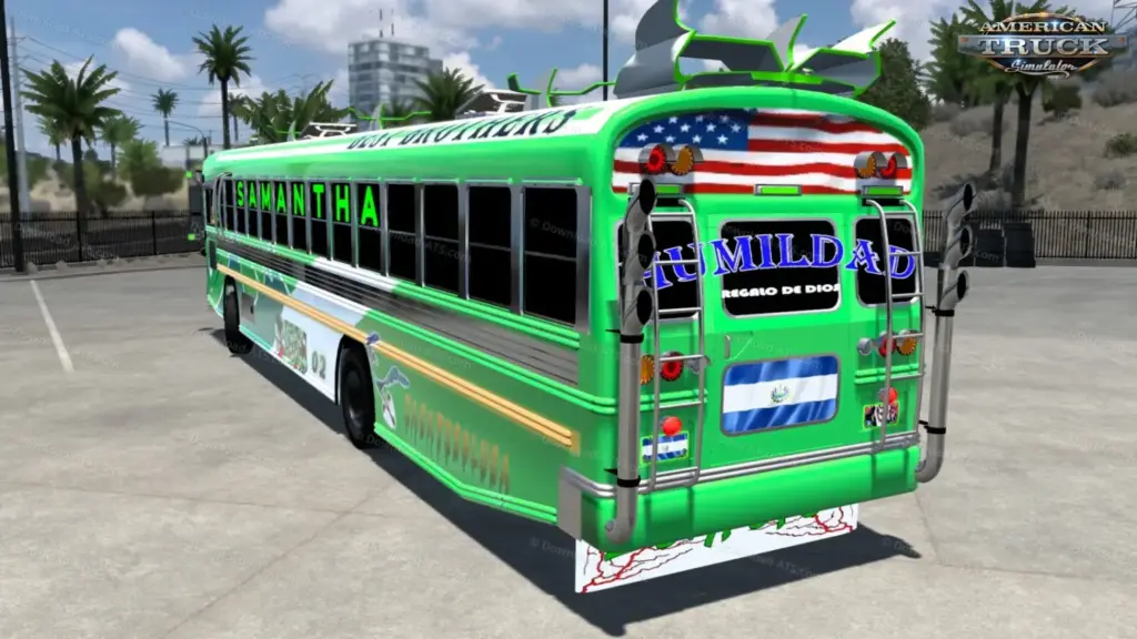 Bus SV Anderson VIP Blue Bird Samantha v1.03