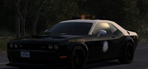 Dodge Challenger SRT Hellcat Widebody 2018 V2.5 1.56