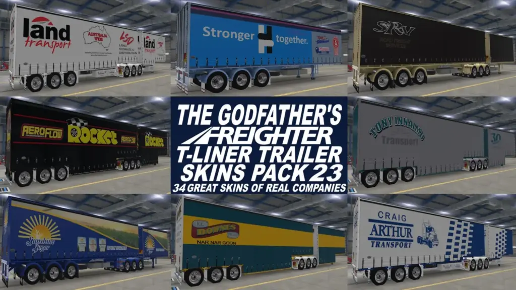 Freighter T Liner Skins Pack 23