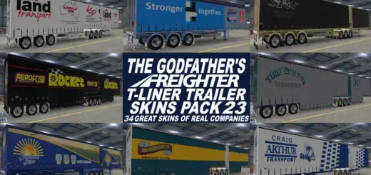 Freighter T Liner Skins Pack 23