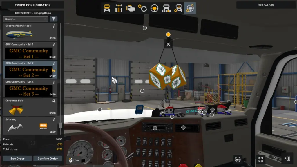 GMC Community Company Cabin Dice V7.35
