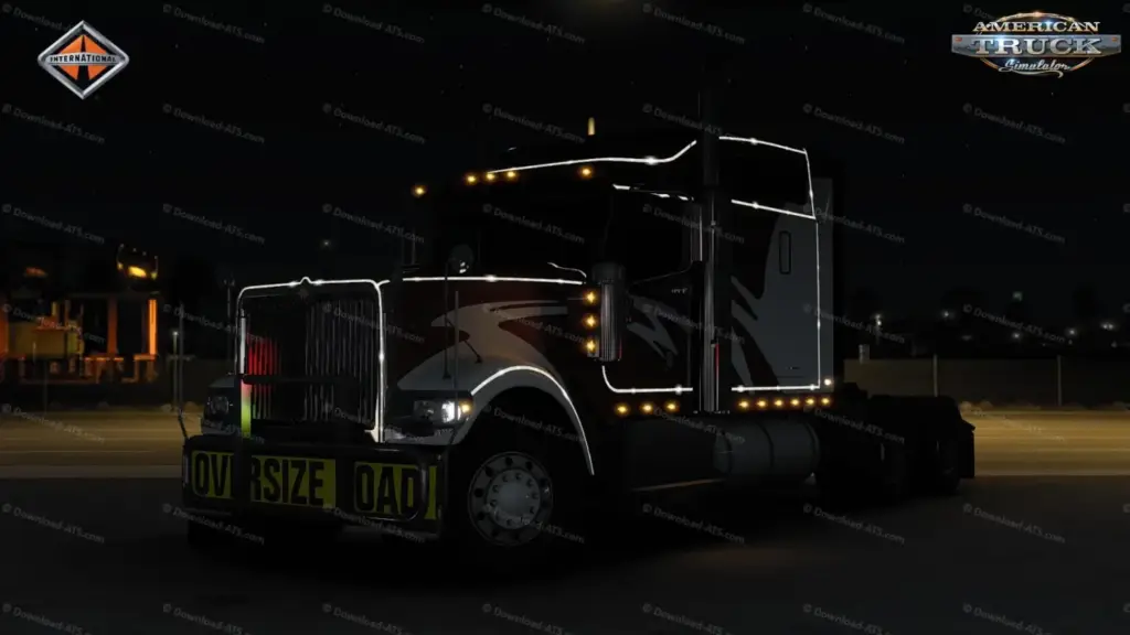 International 9900i Truck + Interior v1.34