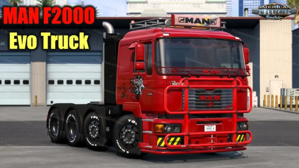 MAN F2000 Evo Truck + Interior