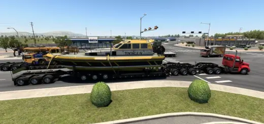 Multiple Trailers in Traffic